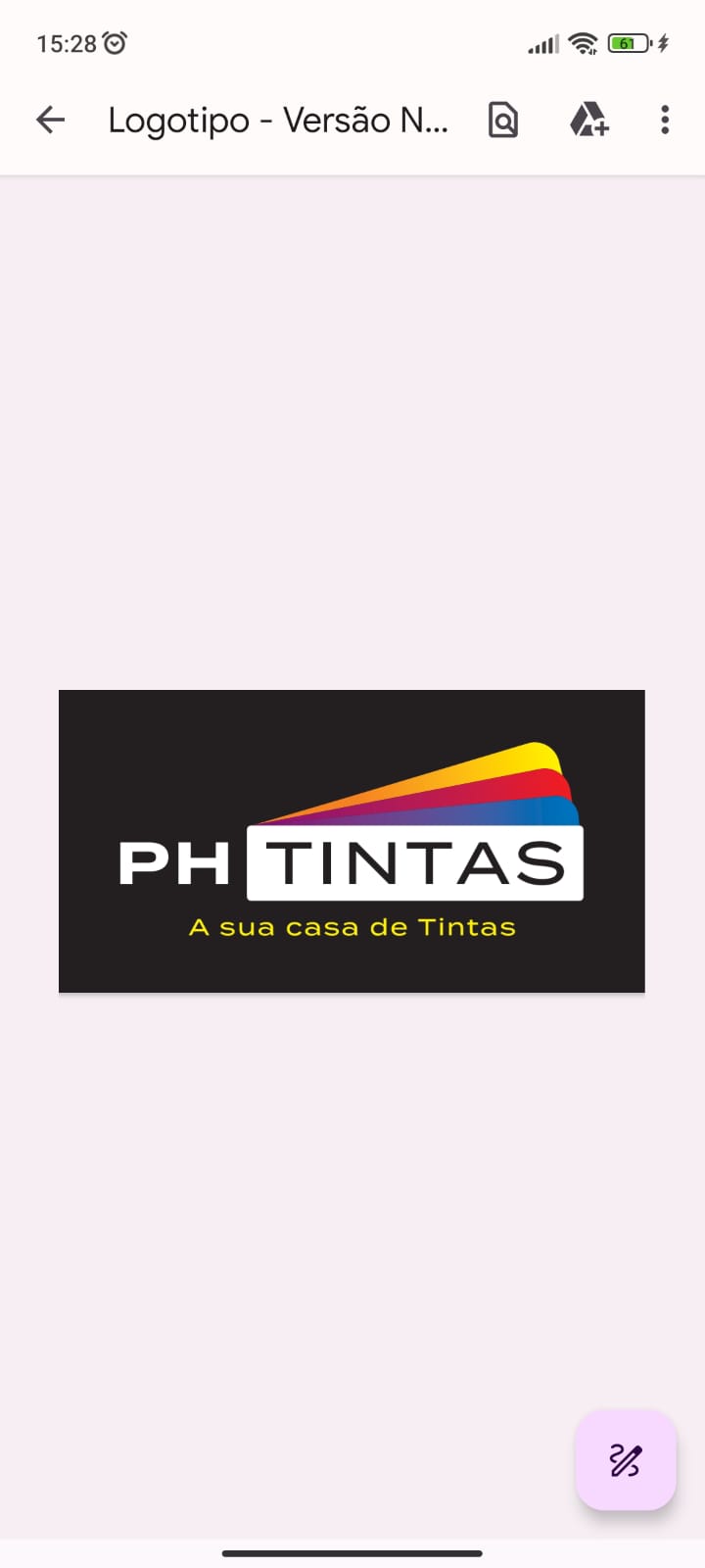 Logo da empresa PH TINTAS LTDA