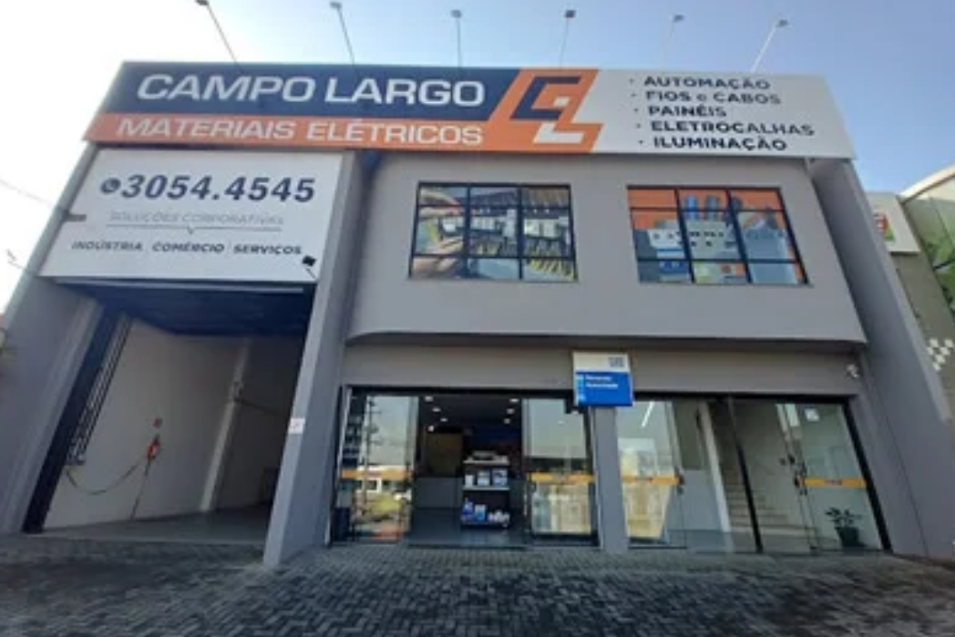 Logo da empresa CAMPO LARGO MATERIAIS ELETRICOS LTDA
