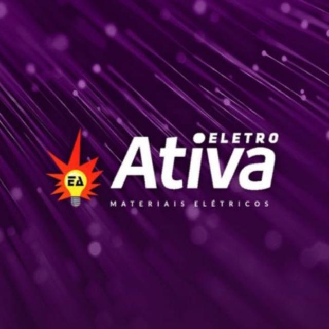 Logo da empresa ATIVA MATERIAIS ELETRICOS LTDA