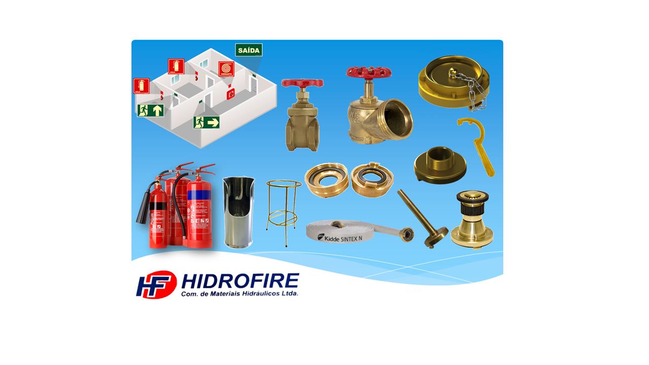 Logo da empresa HIDROFIRE COMERCIO DE MATERIAIS HIDRAULICOS LTDA