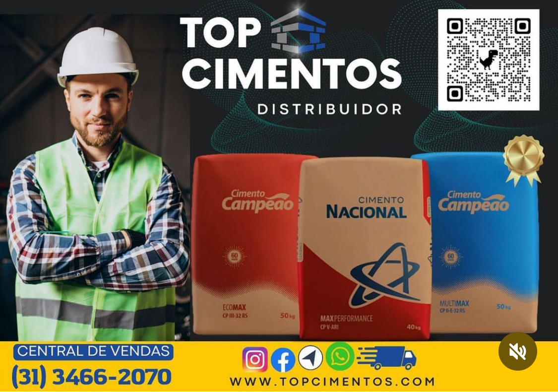 Logo da empresa TOP CIMENTOS E MATERIAIS DE CONSTRUCAO LTDA