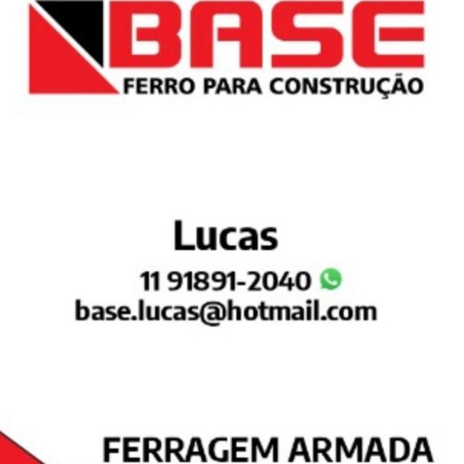 Logo da empresa BASE FERRO INDUSTRIA E COMERCIO DE MATERIAIS PARA CONSTRUCAO LTDA
