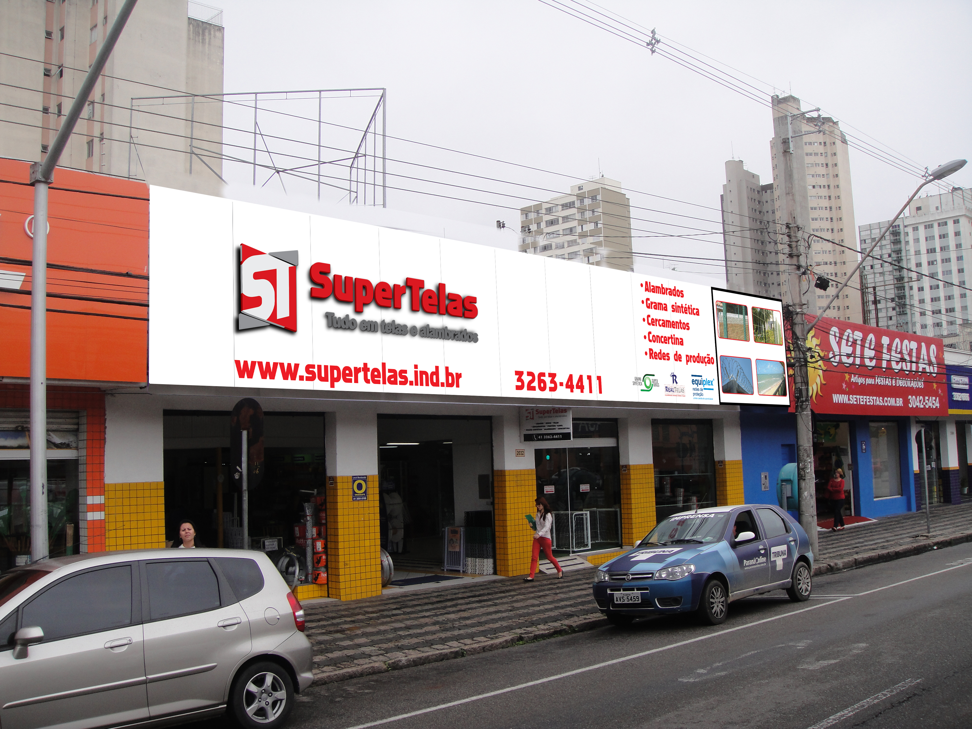 Logo da empresa SUPER TELA INDUSTRIA E COMERCIO DE TELAS E ARAMES LTDA