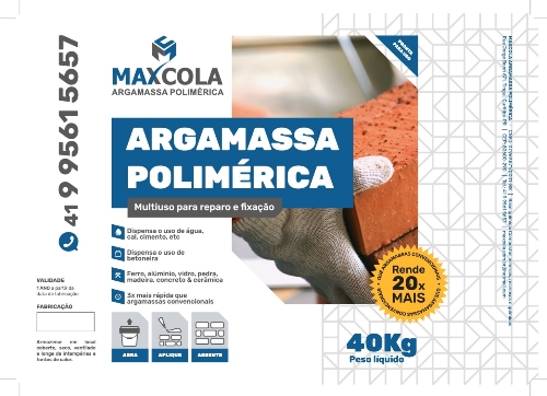 Logo da empresa MAXCOLA ARGAMASSA POLIMERICA EIRELI