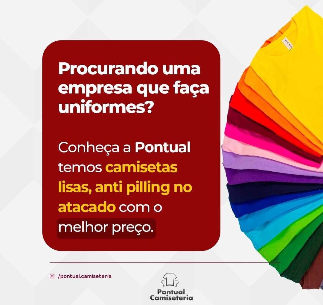 Logo da empresa PONTUAL CAMISETERIA CONFECCOES LTDA