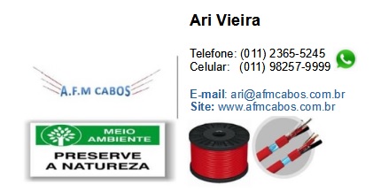 Logo da empresa AFM COMERCIO DE CABOS EIRELI