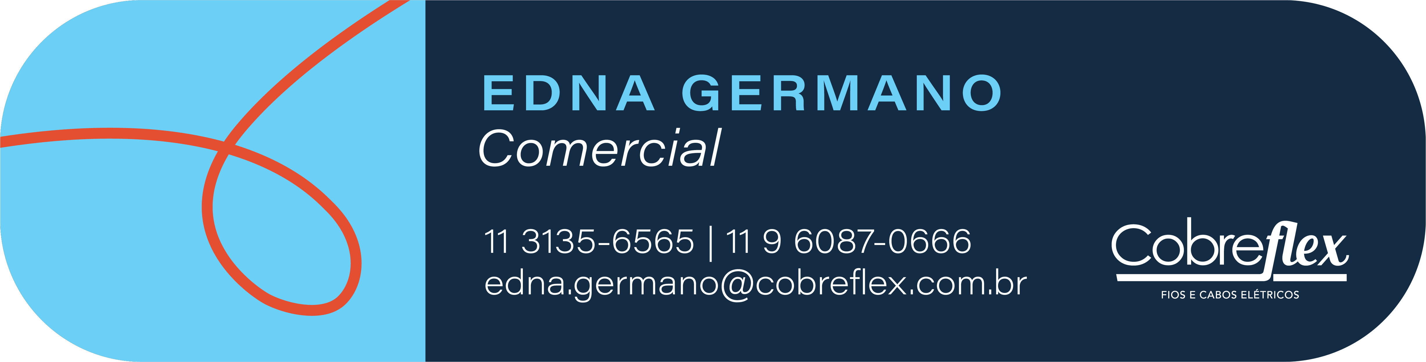 Logo da empresa COBREFLEX INDUSTRIA, DISTRIBUICAO E COMERCIO DE FIOS E CABOS LTDA