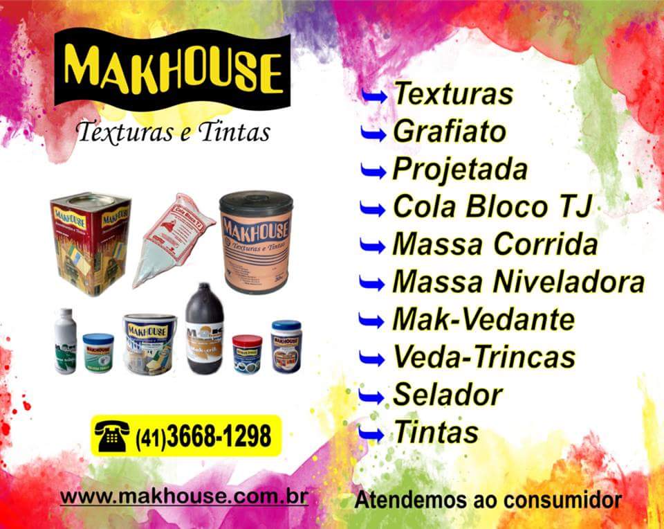 Logo da empresa MAKHOUSE INDUSTRIA E COMERCIO DE REVESTIMENTOS E TINTAS LTDA