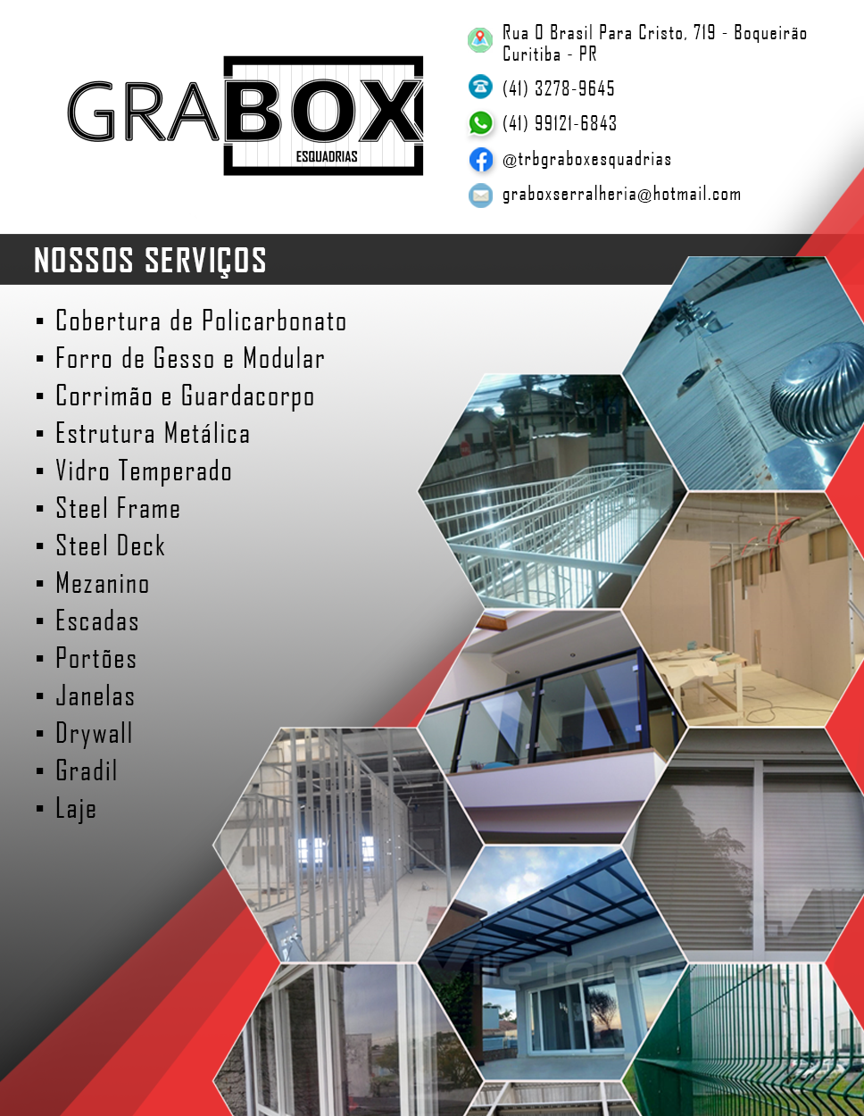 Logo da empresa GRABOX ESQUADRIAS LTDA