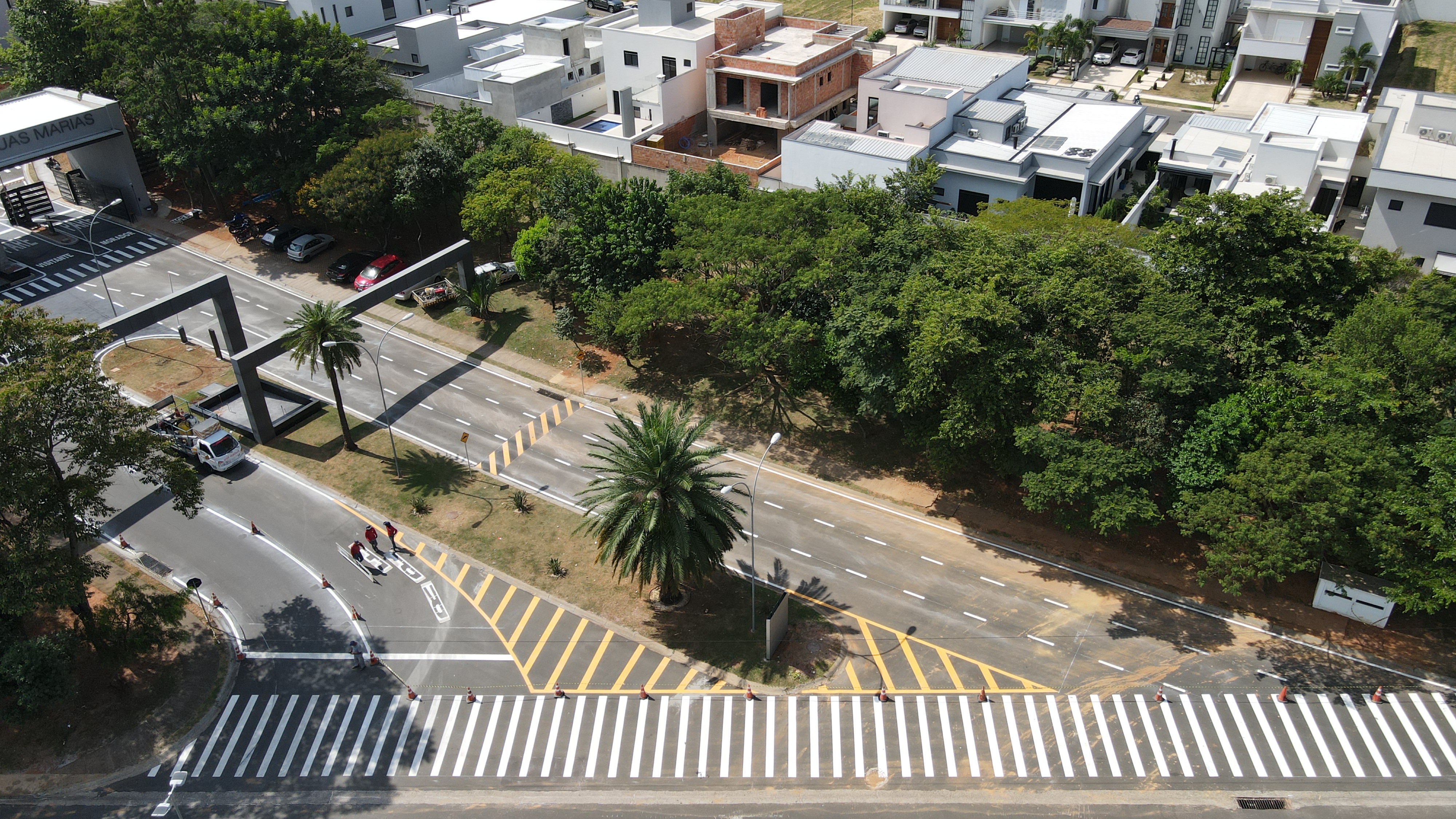 Item Sinalização Viária para o Condomínio Duas Marias