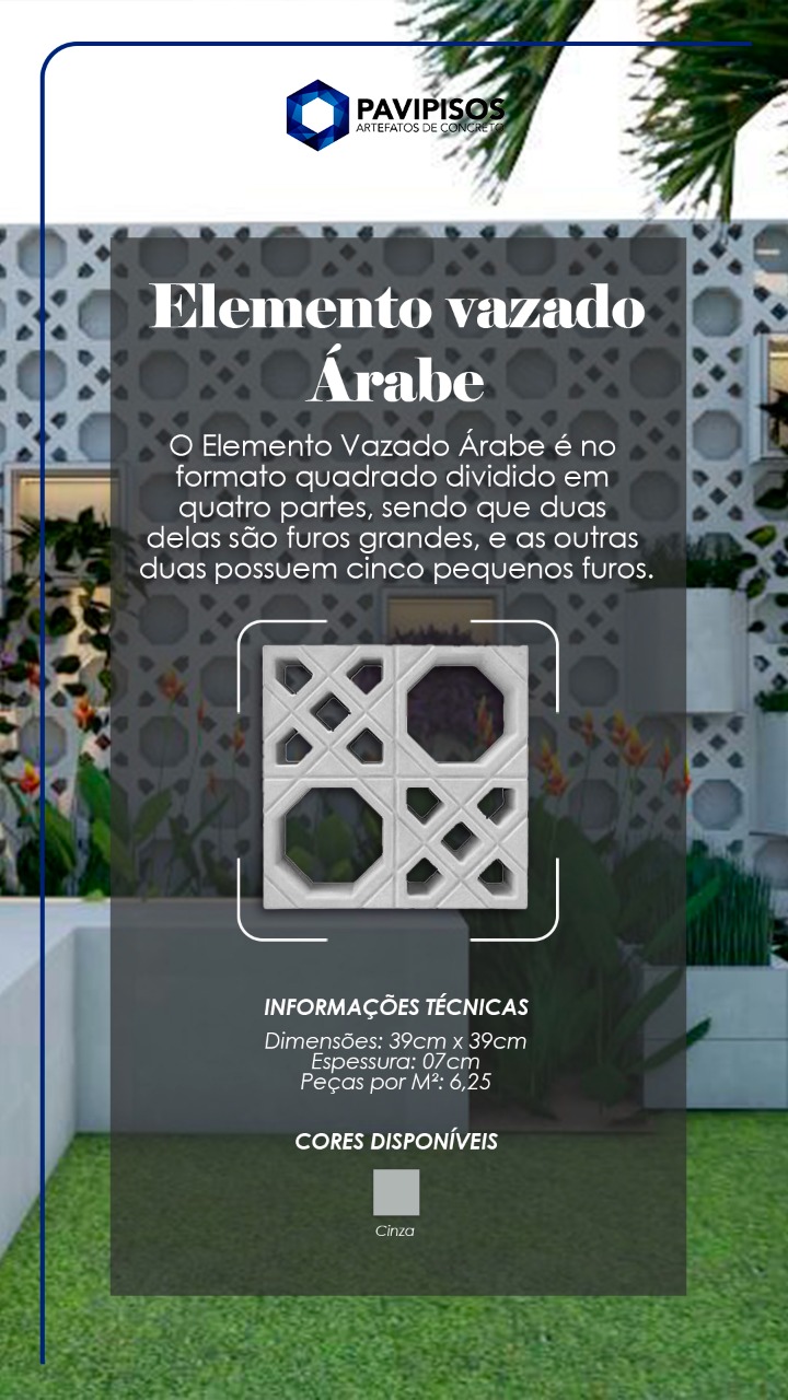 Item Elementos Vazados