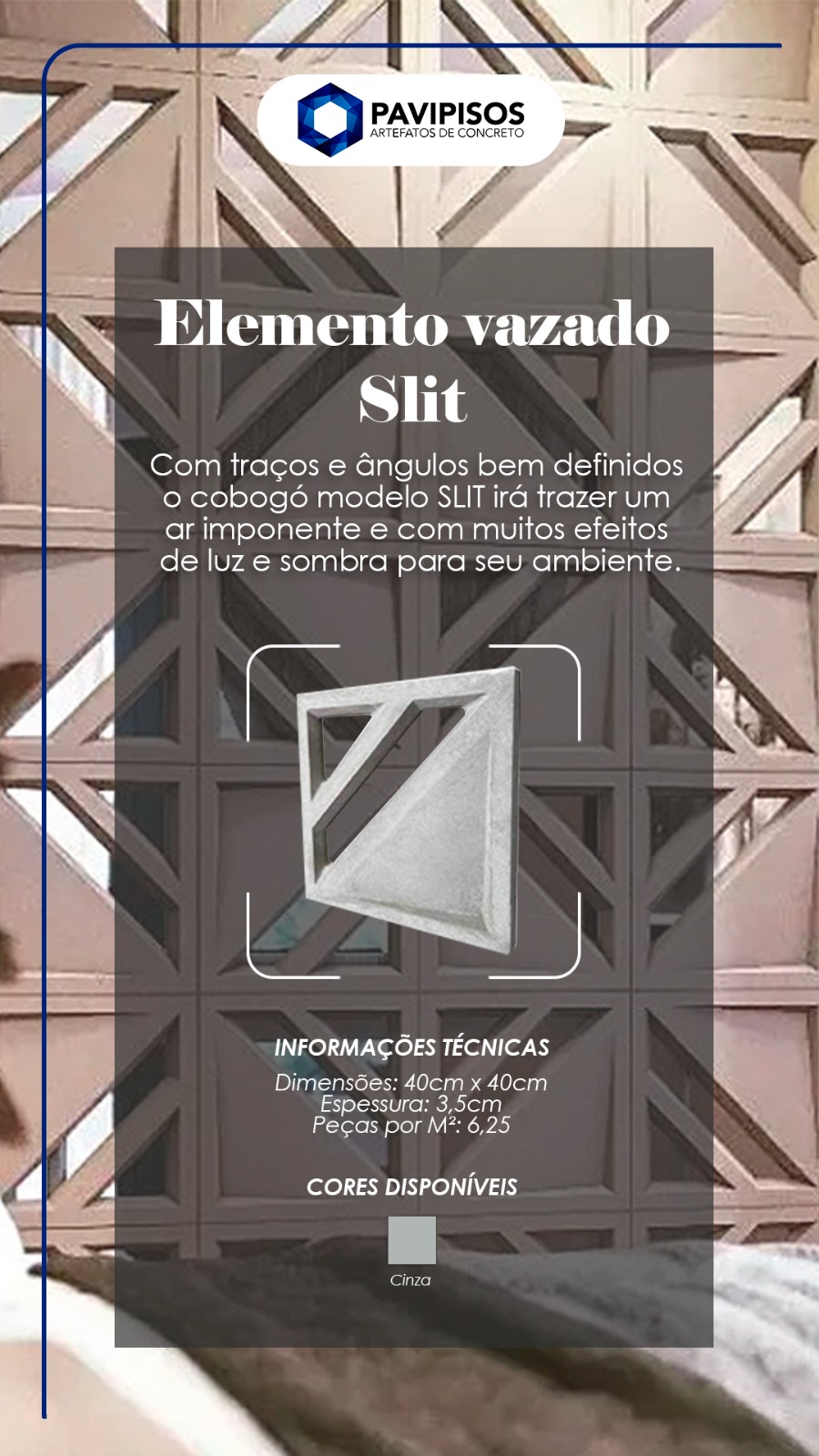 Item Elementos Vazados