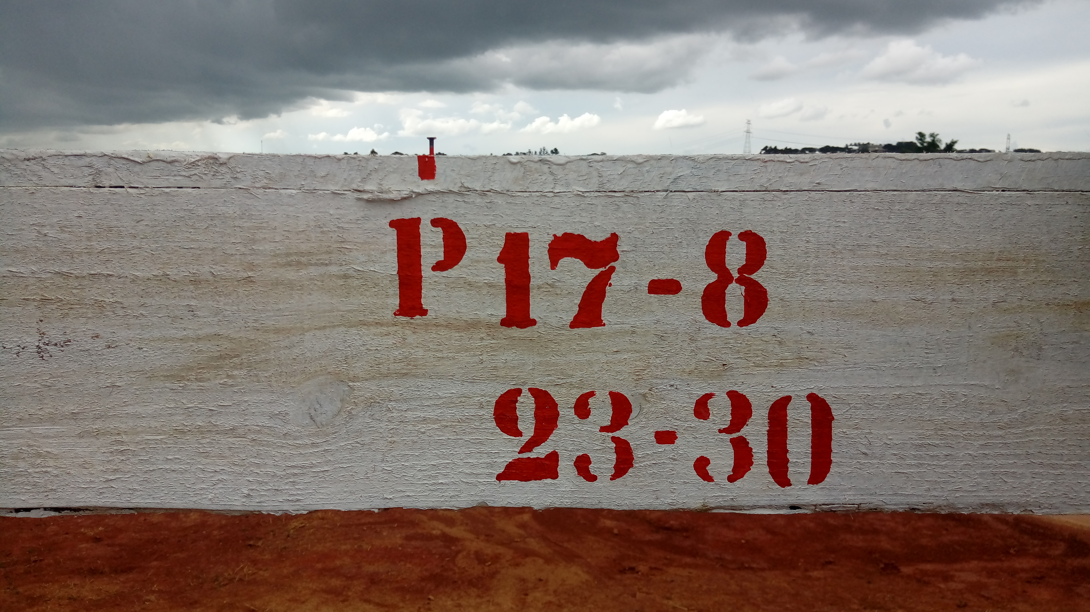 Item Marcação de Gabaritos de Obra