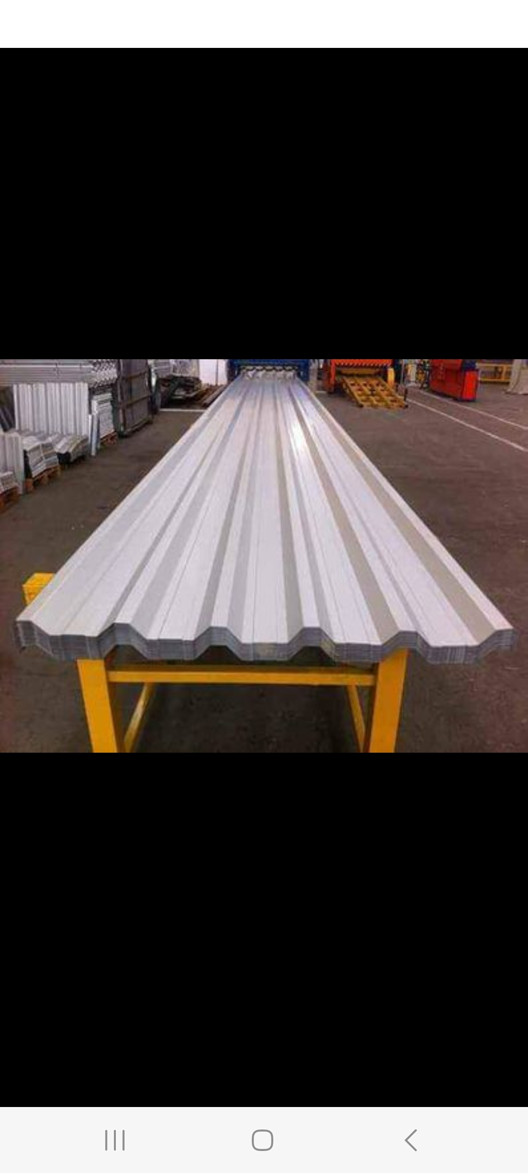 Item Telhas de aço galvalume