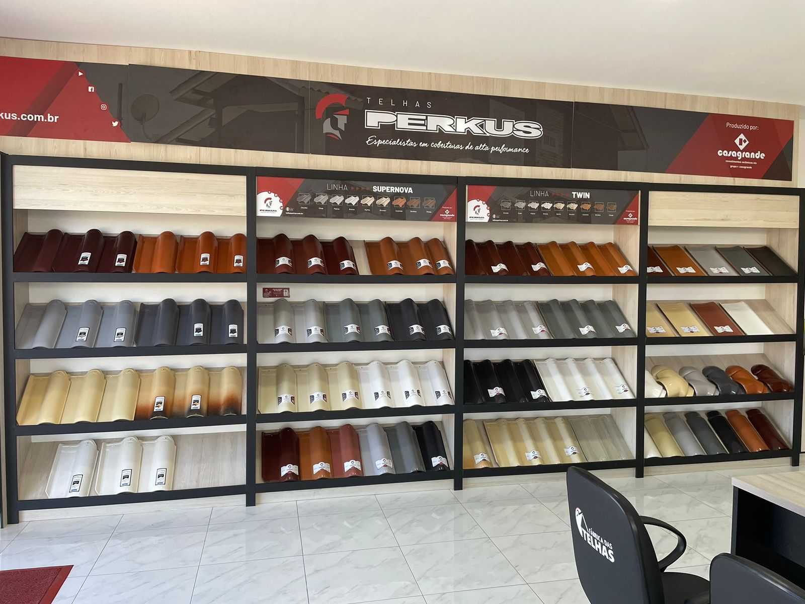 Item TELHAS CERÂMICAS