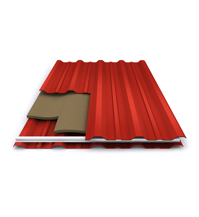 Item Telha Termoacústica LÃ DE ROCHA