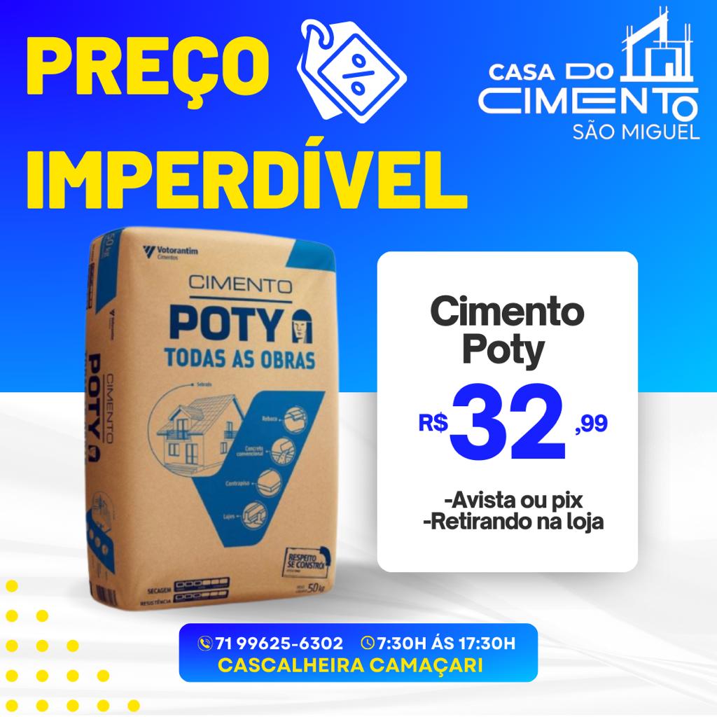 Item Cimento Poty