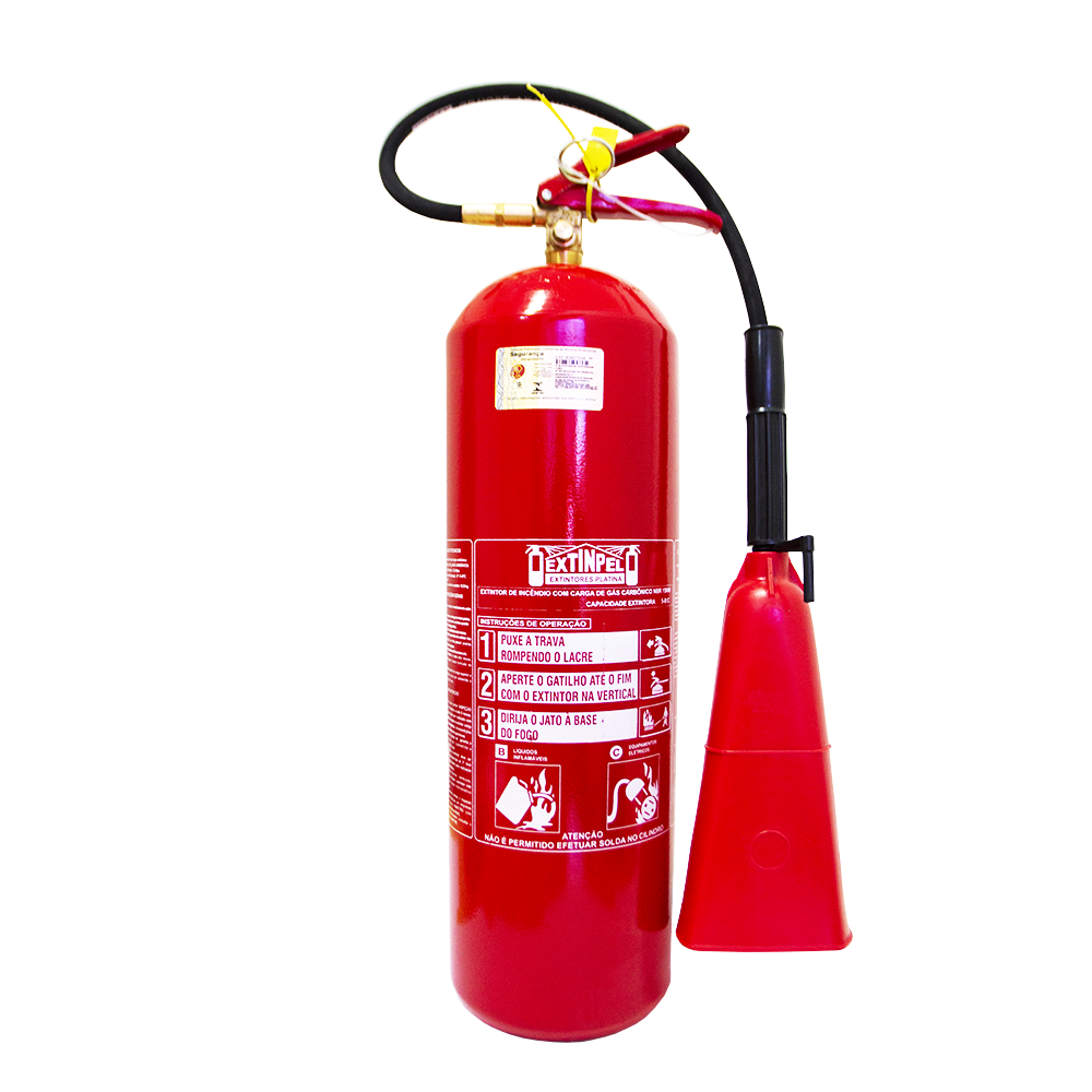 Item Linha completa de extintores de baixa e alta pressão.