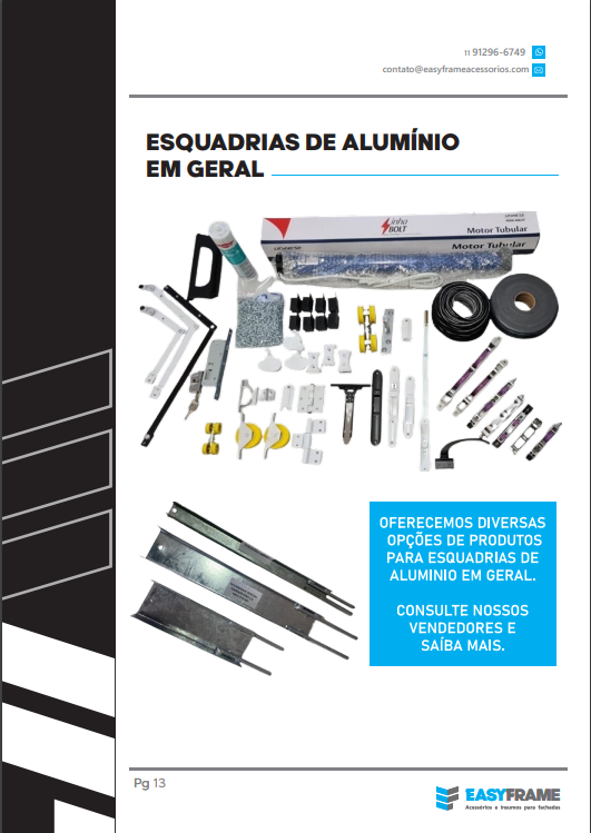 Item Acessorios Esquadrias Aluminio