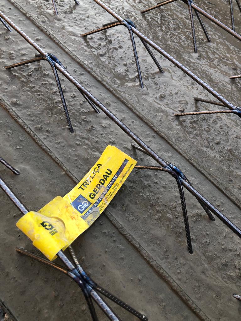 Item Lajes treliçadas