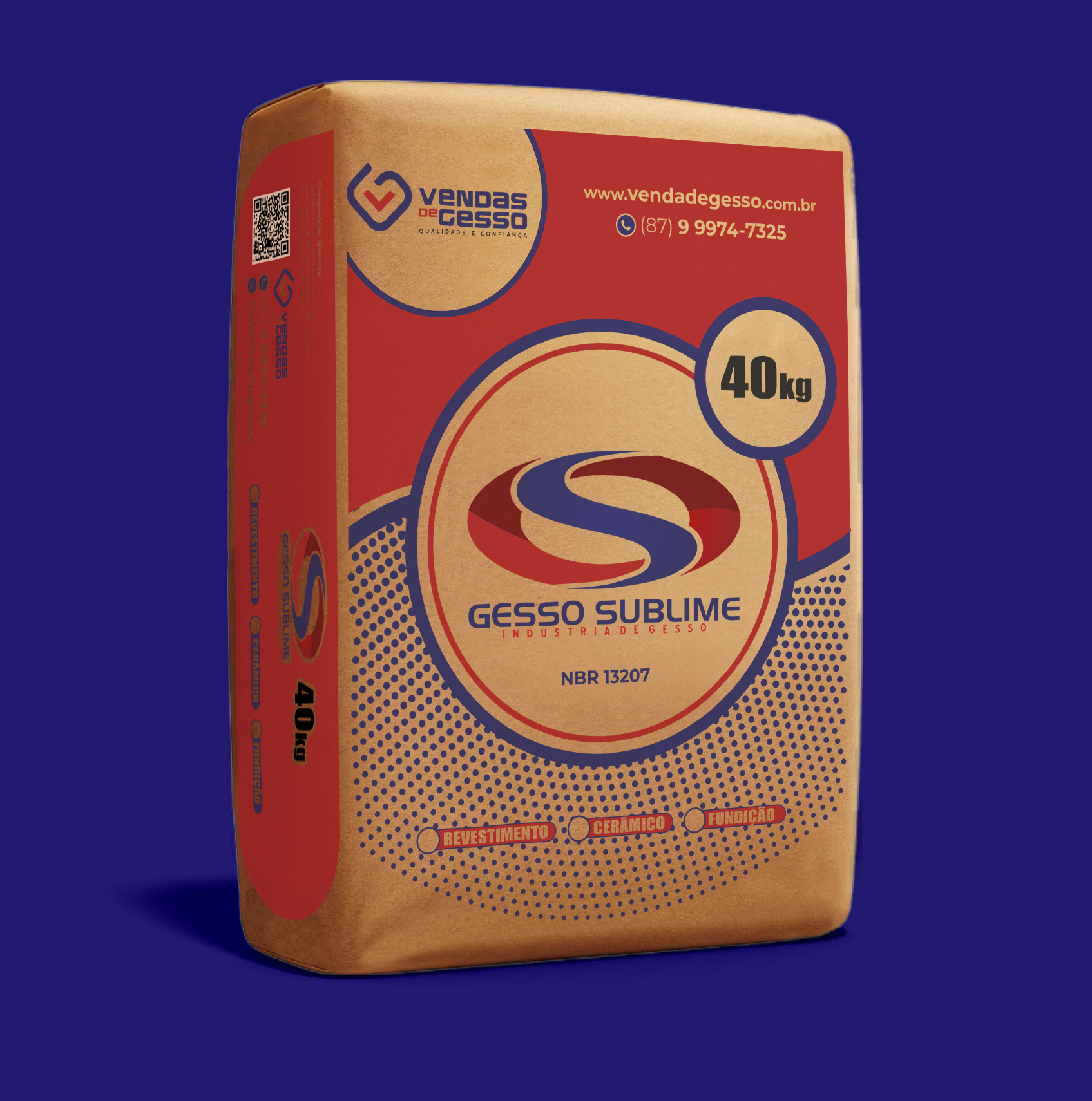 Item Gesso Revestimento Sublime