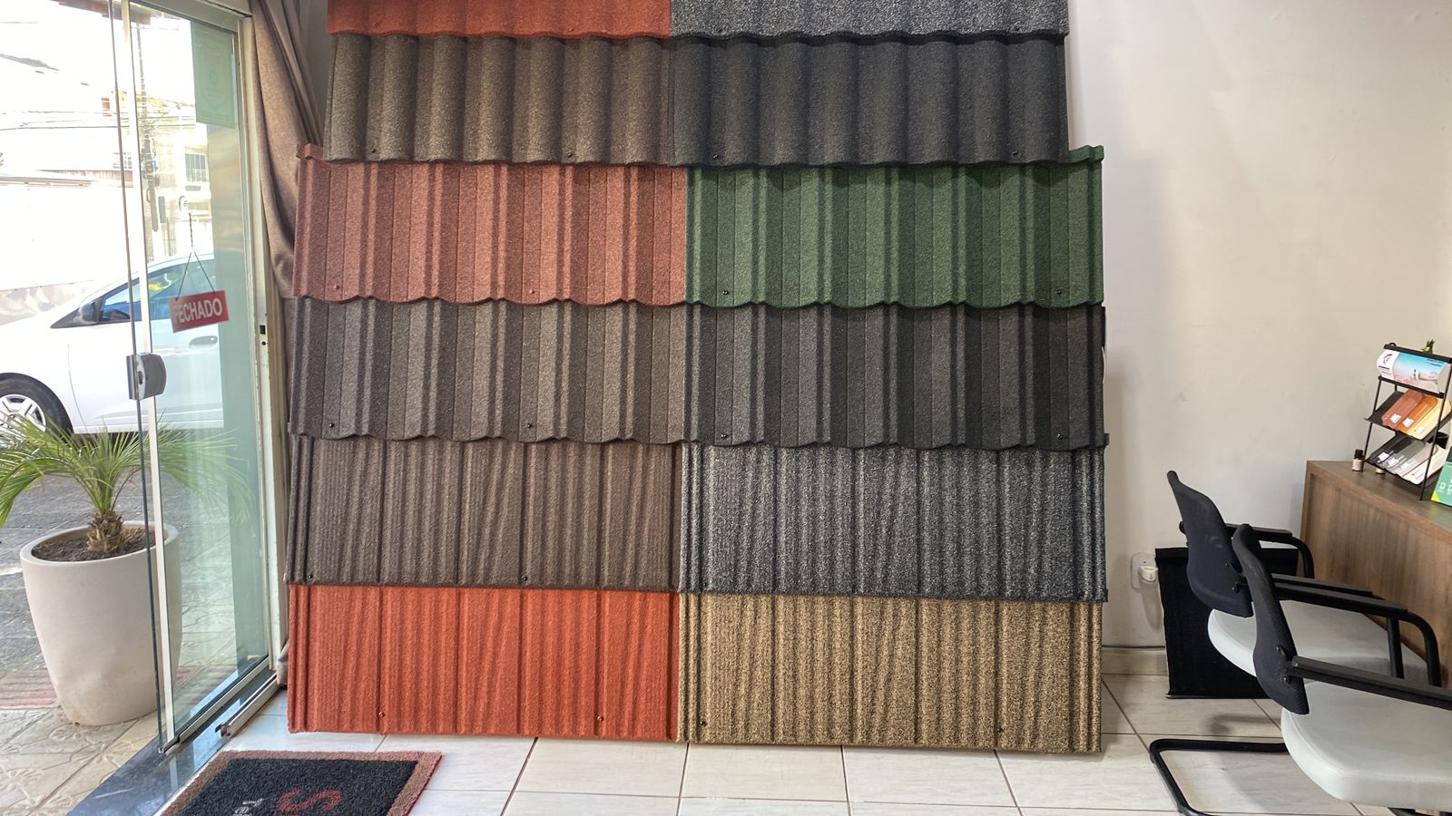 Item Telhas Gravilhadas