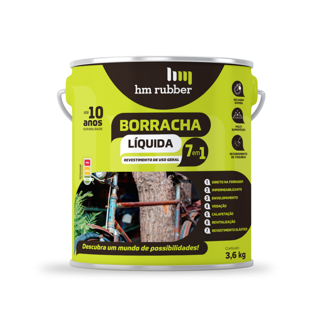 Item Borracha liquida 7 em 1