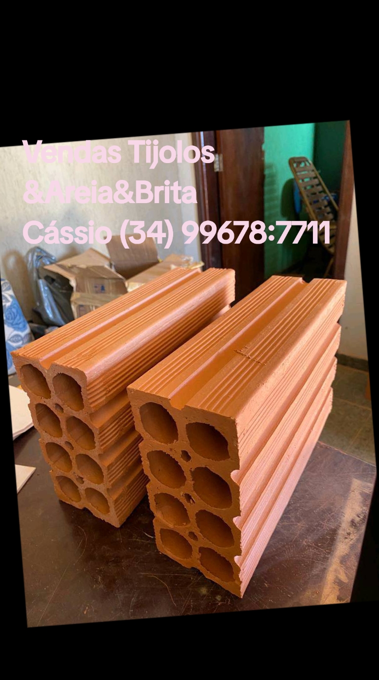 Item Tijolo areia e brita