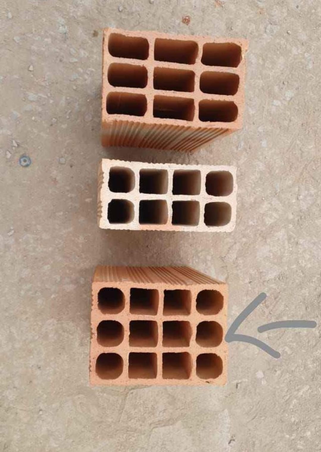 Item Tijolo areia e brita