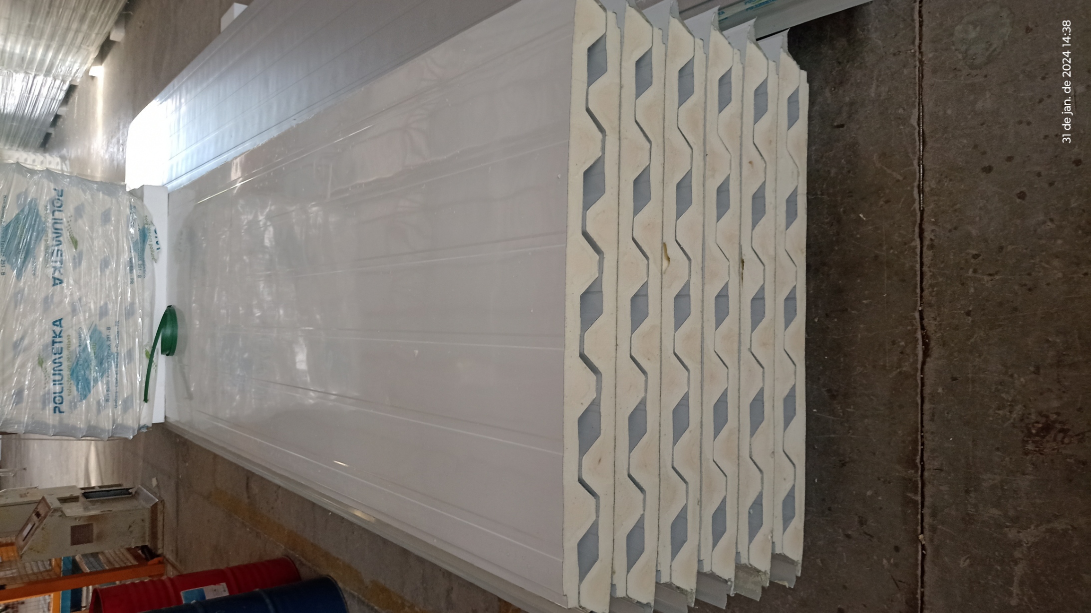 Item Telhas Pir Tp 100/950 e tp 40/980 + Pir