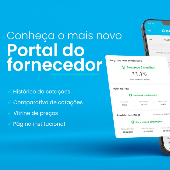 Item Portal do fornecedor