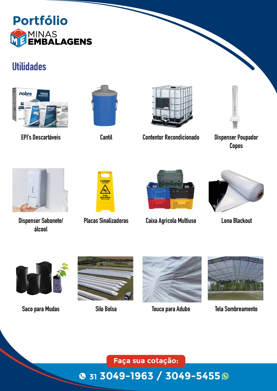 Item Portifolio Minas Embalagens