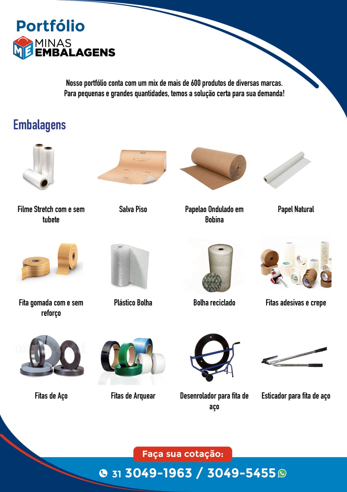 Item Portifolio Minas Embalagens