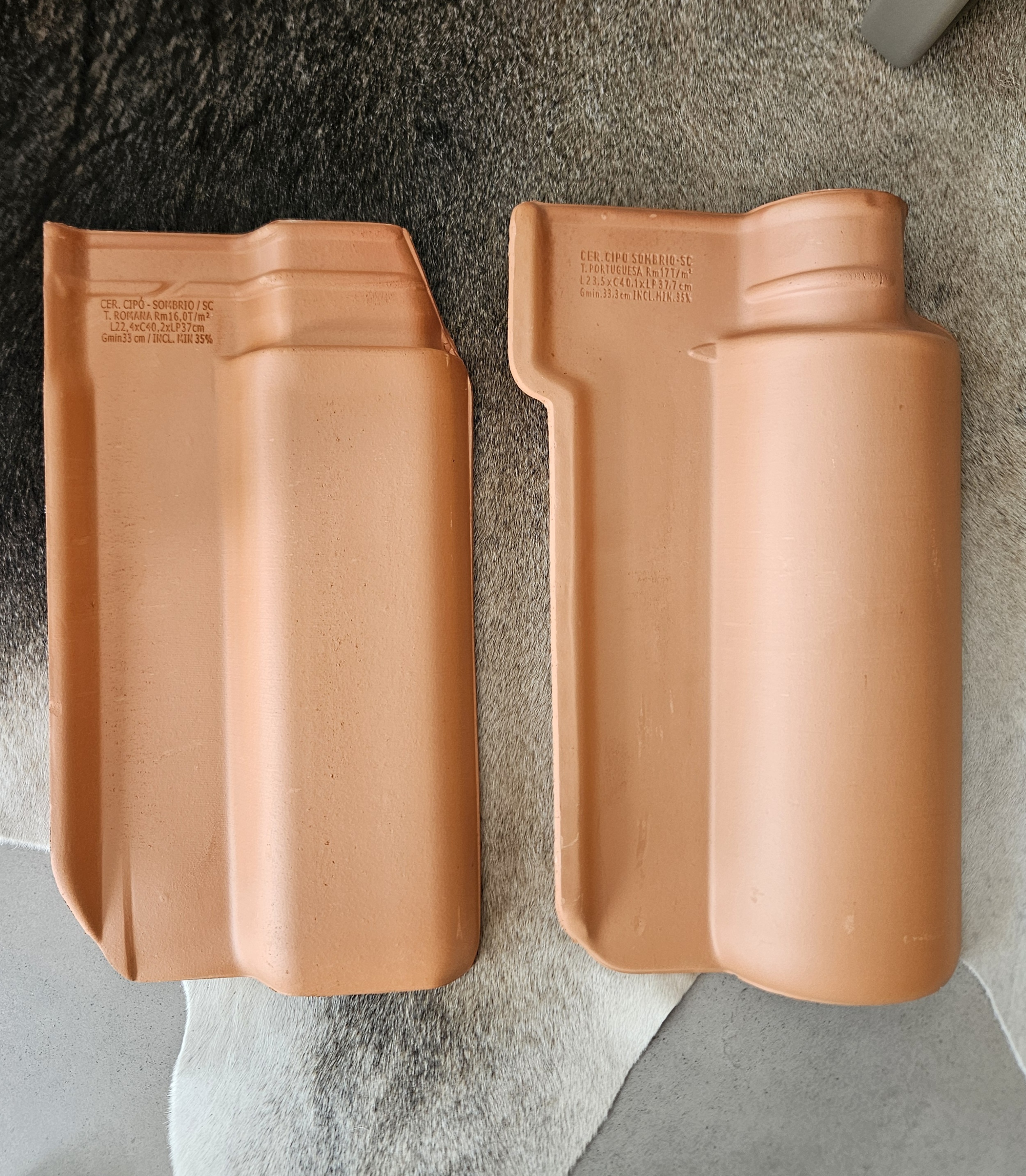 Item Telhas Cerâmicas