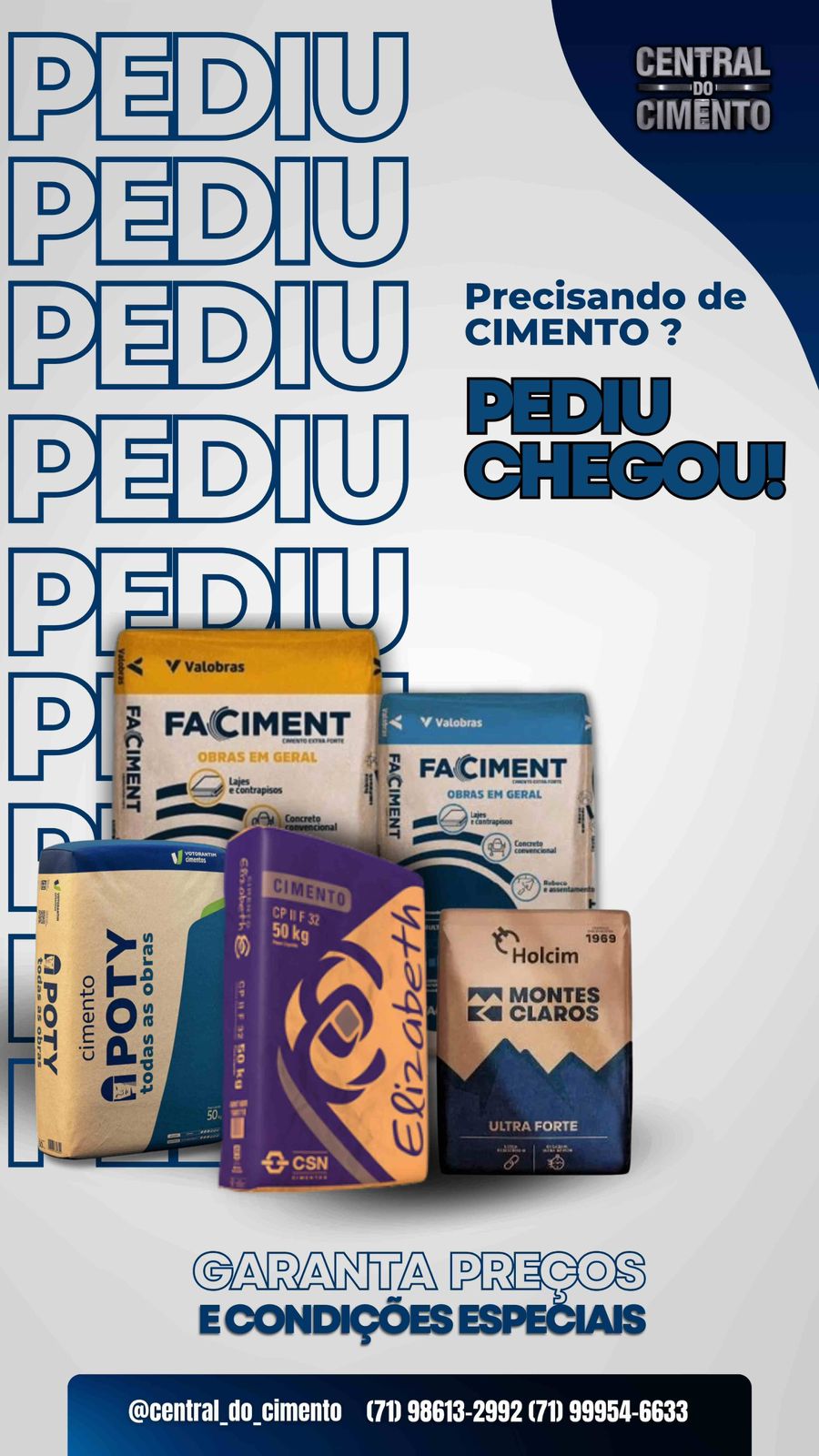 Item PORTIFÓLIO CENTRAL DO CIMENTO
