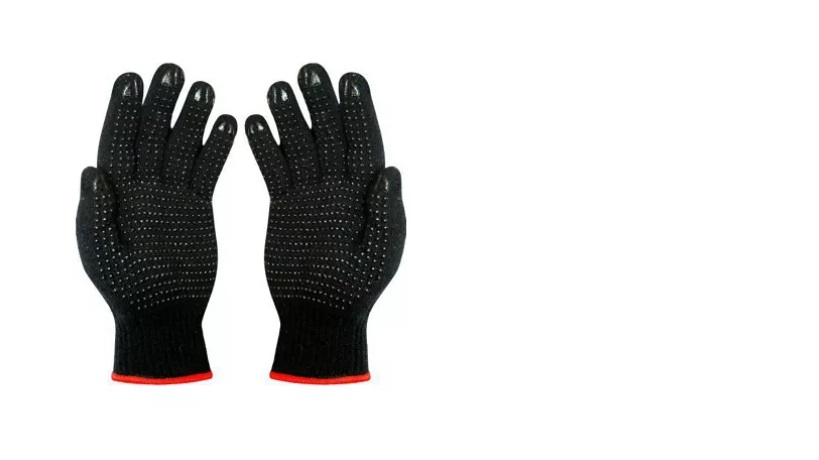 Item LUVA  MALHA PIGMENTADA