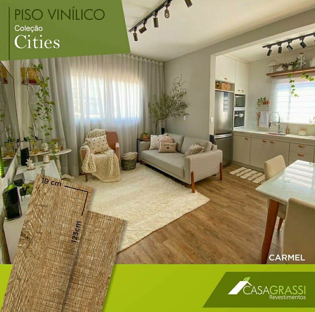 Item Piso vinílico linha Cities residencial