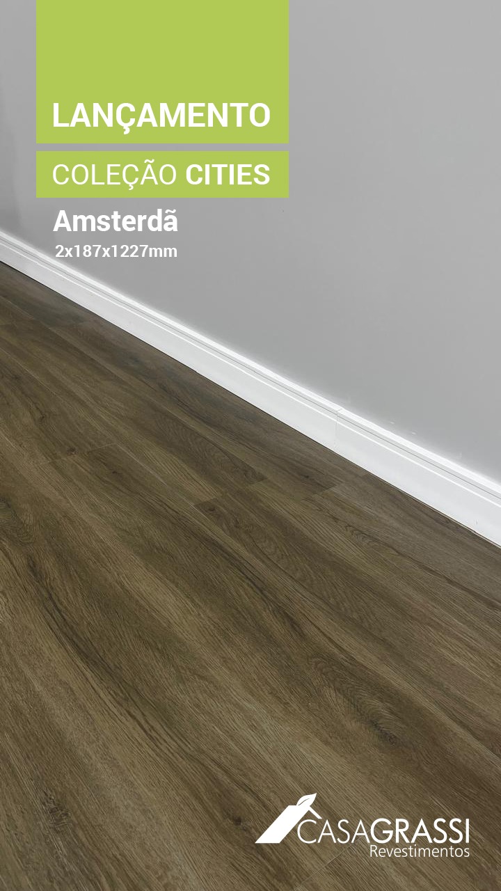 Item Piso vinílico linha Cities residencial