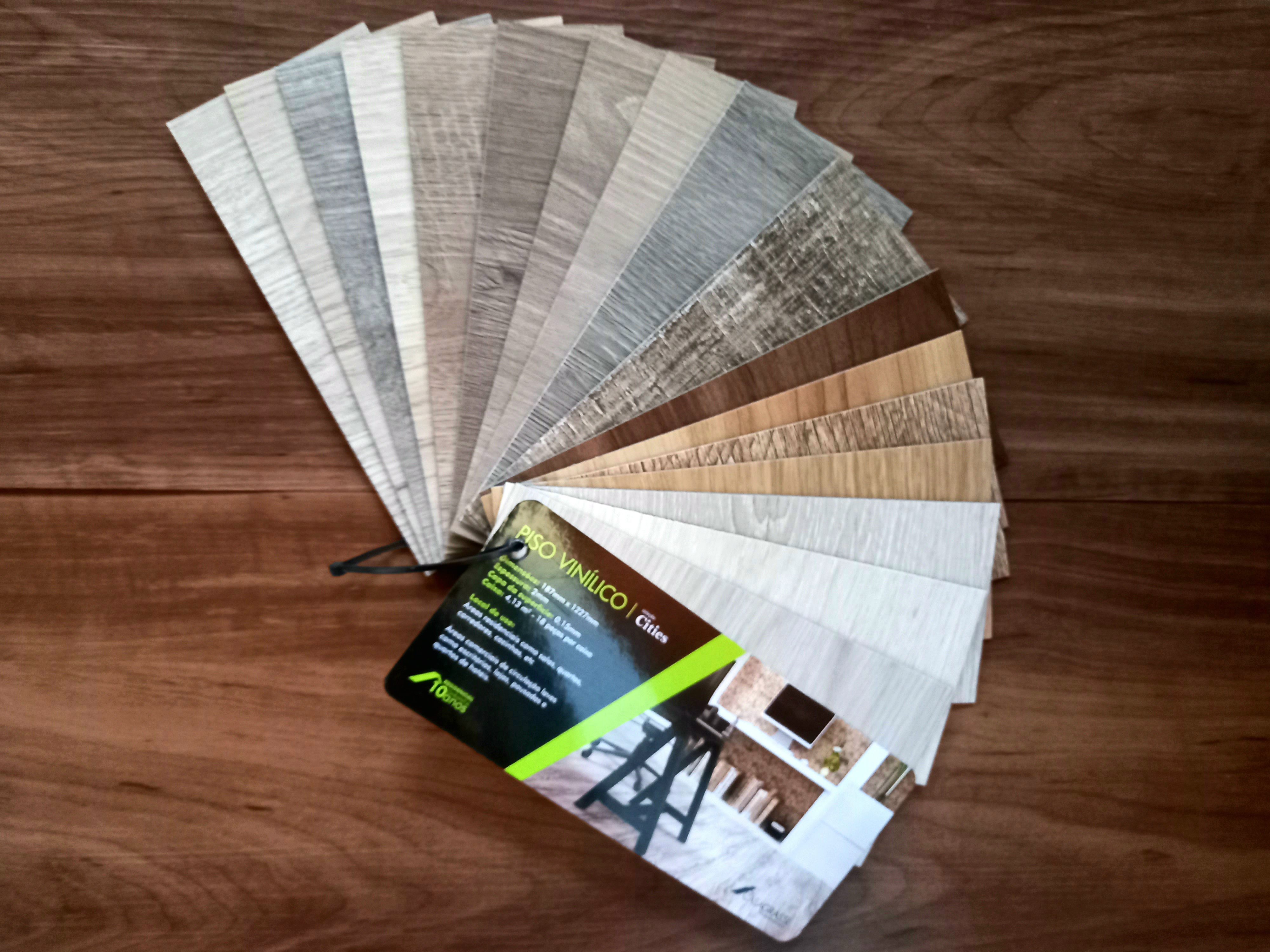 Item Piso vinílico linha Cities residencial