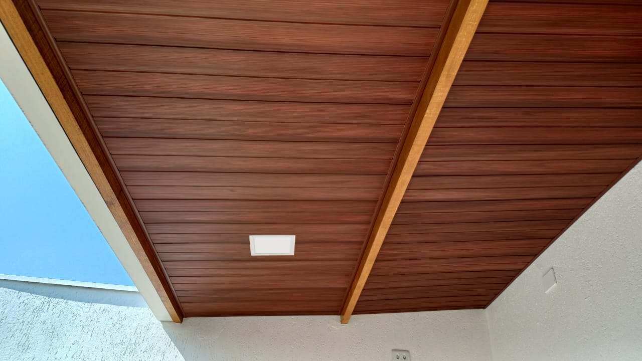 Item Forro de PVC jatoba