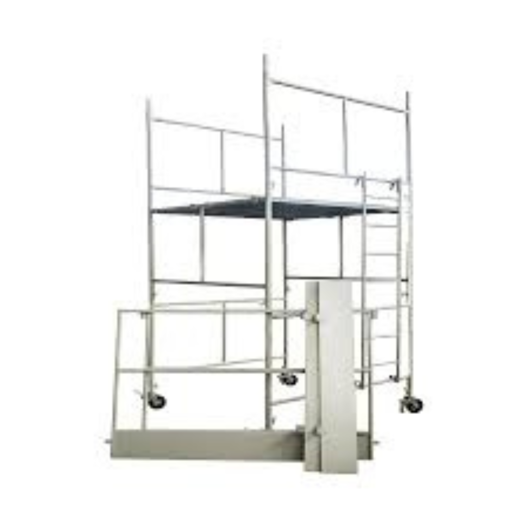 Item Andaimes, Plataformas, Rodas, Sapatas, Jogo de Guarda Corpo e Escadas