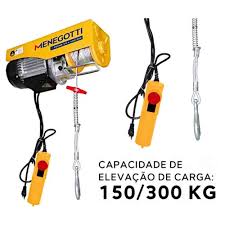 Item Talha Manual e Guincho de Coluna