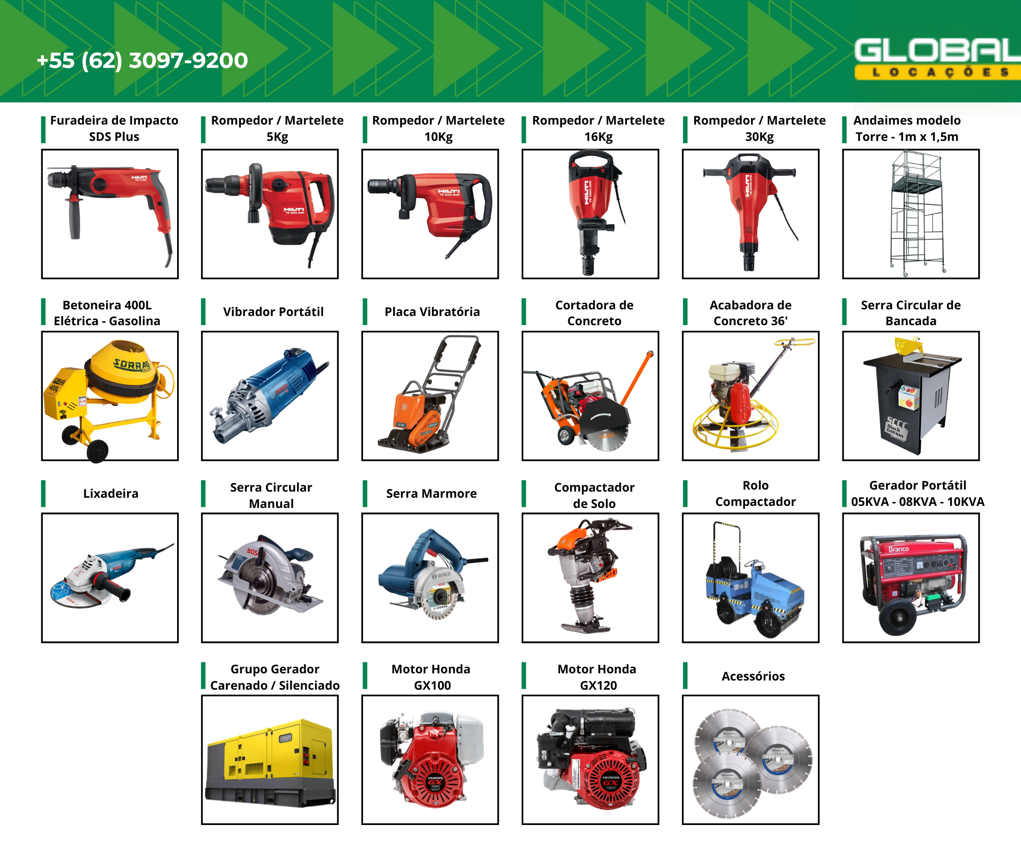 Item Máquinas e Equipamentos