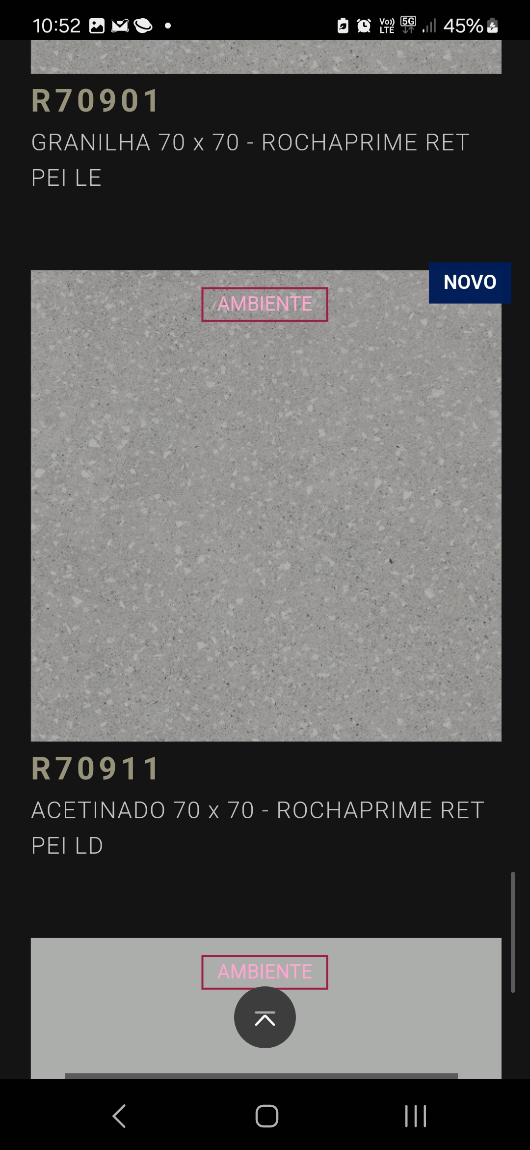 Item Pisos e Revestimentos