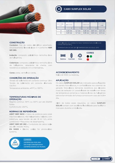 Item Cabo Sunflex Solar