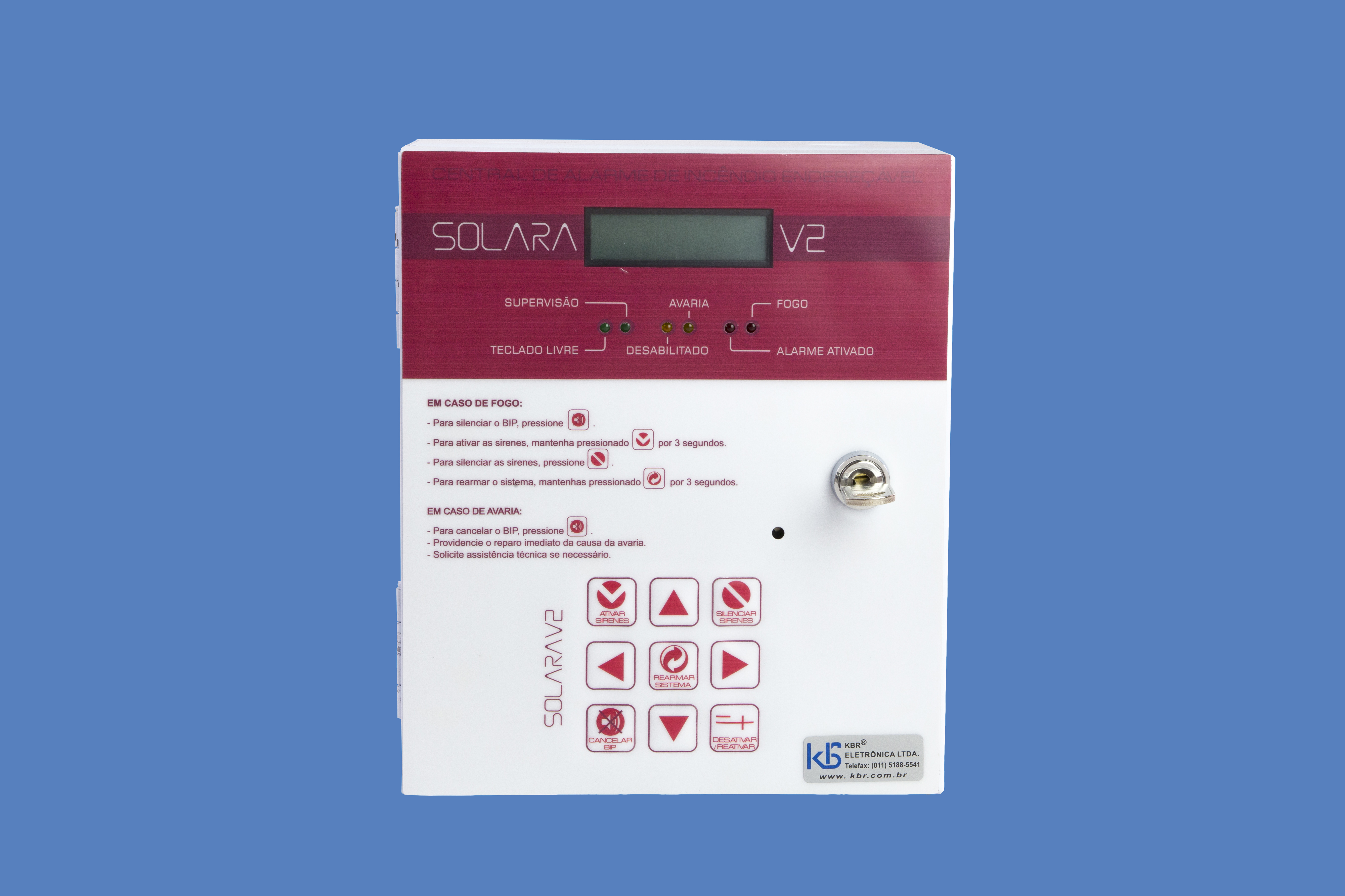 Item Alarme contra incêndio