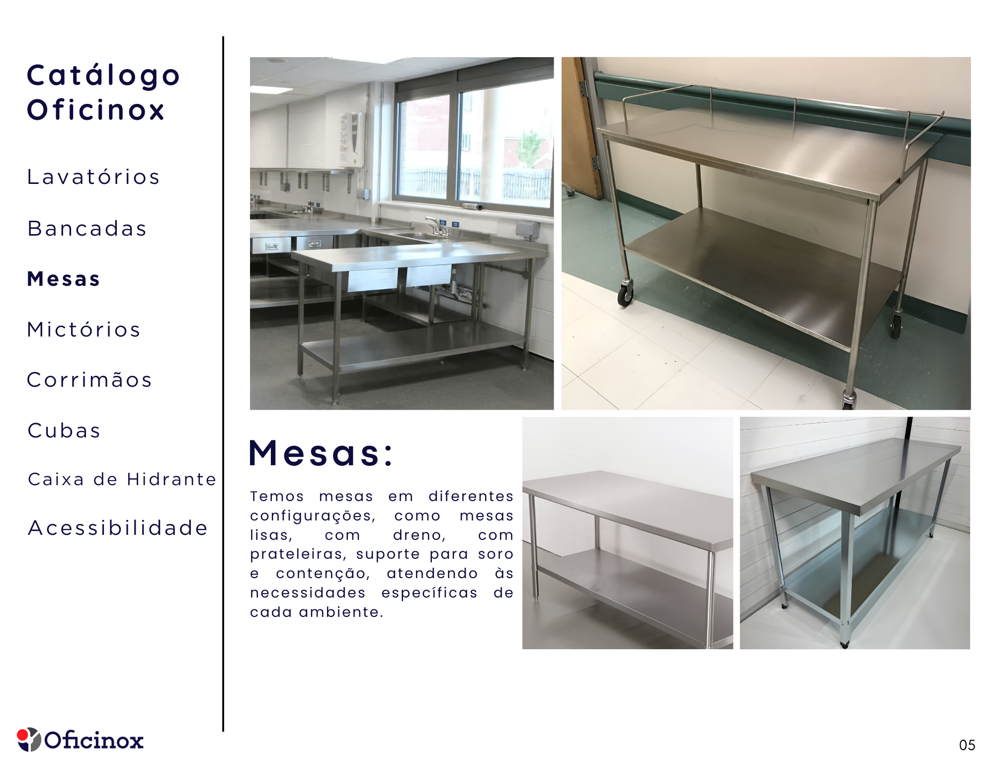 Item Portifólio Oficinox