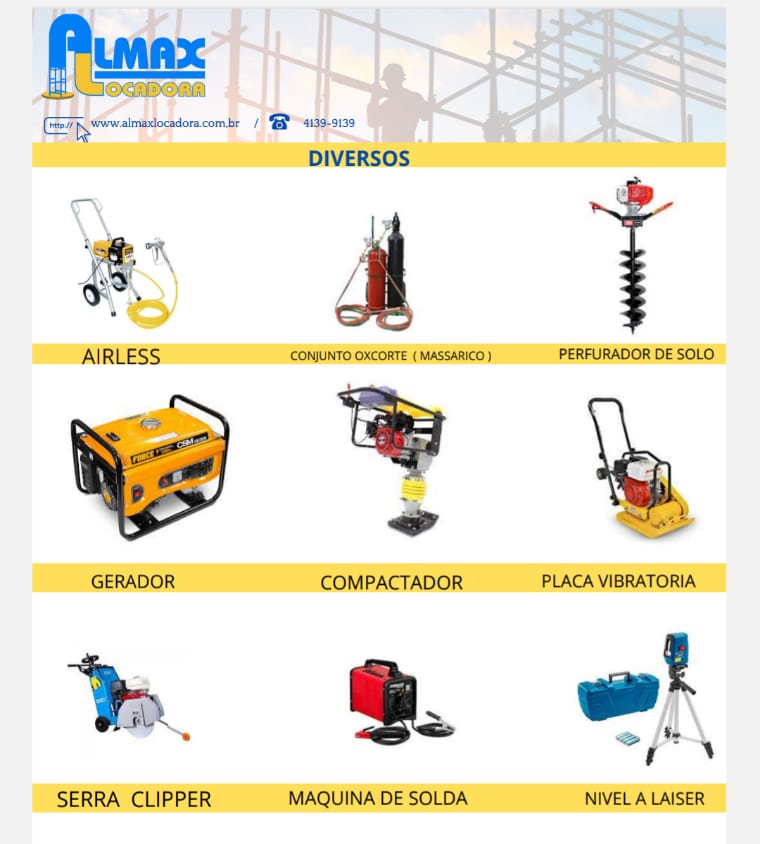 Item EQUIPAMENTOS