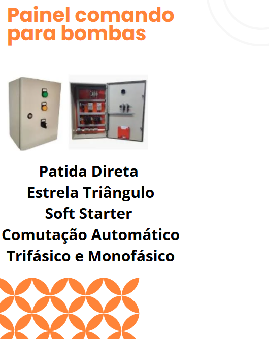 Item QUADRO DE  COMANDO PARA BOMBAS  (VARIAS POTENCIAS)