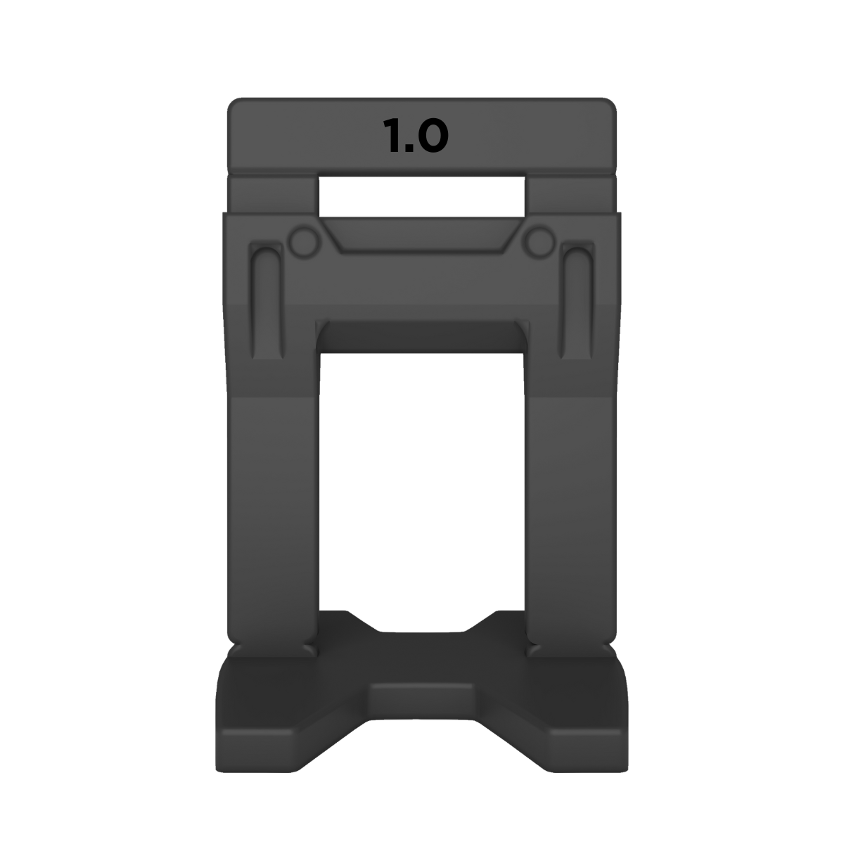 Item ESPAÇADORES DE PISOS LINHA SLIM ECO BLACK
